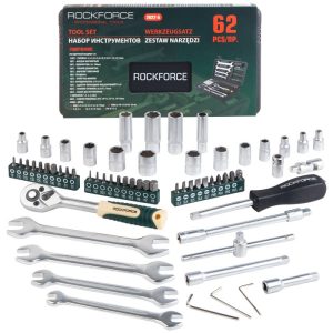 ГЕДОРЕ 62 ЧАСТИ 1/4'' 6-СТЕННО ROCKFORCE