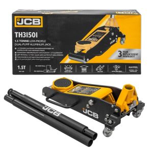НИСКОПРОФИЛЕН АЛУМИНИЕВ КРИК ТИП КРОКОДИЛ 1.5 ТОНА 85 - 355 ММ JCB