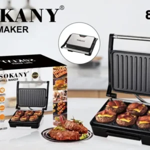 ГРИЛ SOKANY SK-223 САНДВИЧ МЕЙКЪР, 750-850W