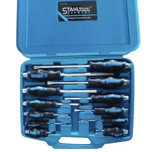 КОМПЛЕКТ УДАРНИ ОТВЕРТКИ 12 ЧАСТИ STAHLMAYER