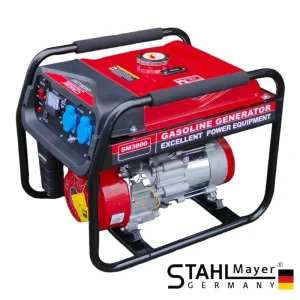 МОНОФАЗЕН ЧЕТИРИТАКТОВ ГЕНЕРАТОР ЗА ТОК 3,8KW - АГРЕГАТ STAHLMAYER