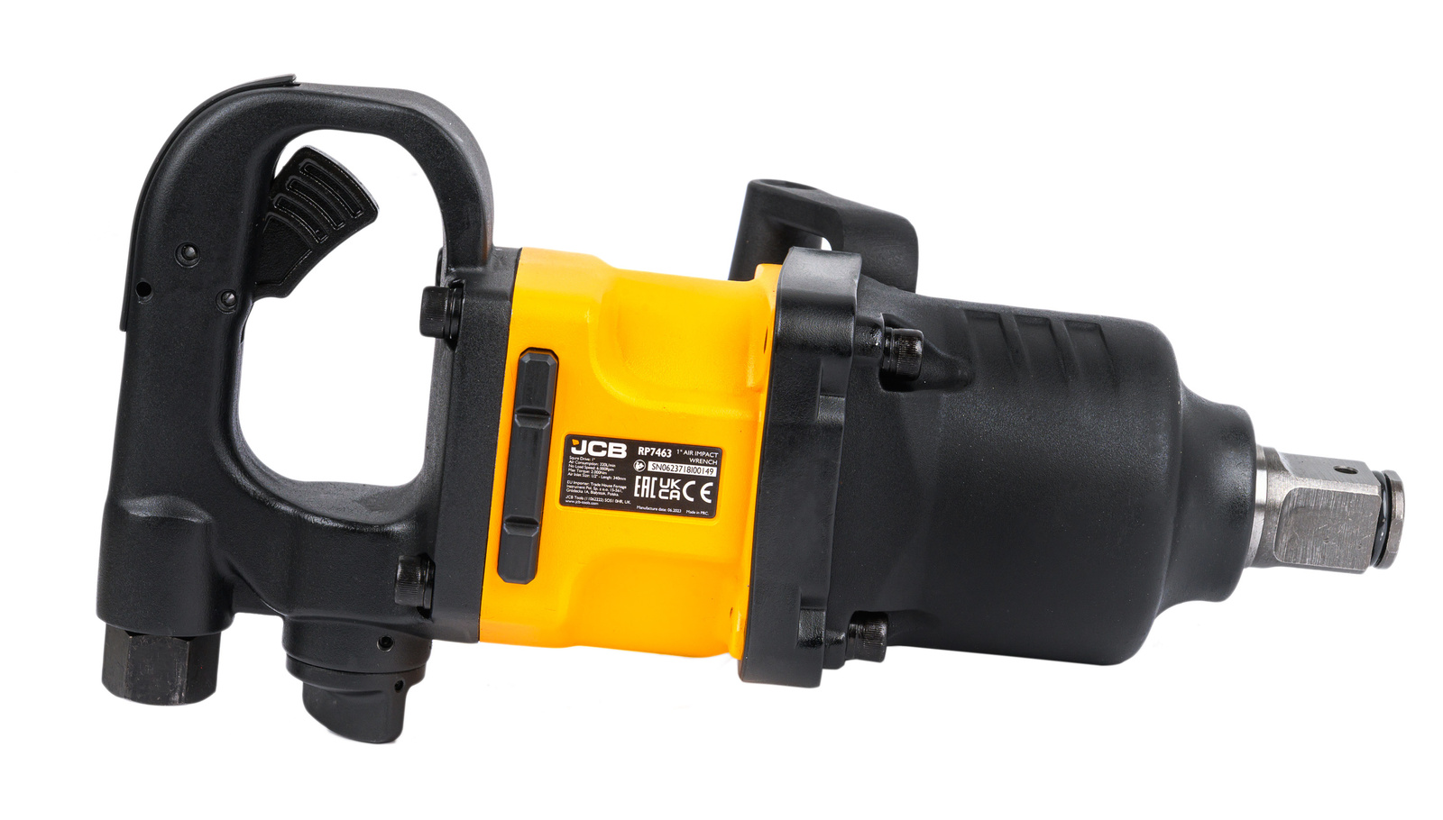 Пневматичен ударен гайковерт с къс шпиндел 1″ 2000 NM JCB - Image 7