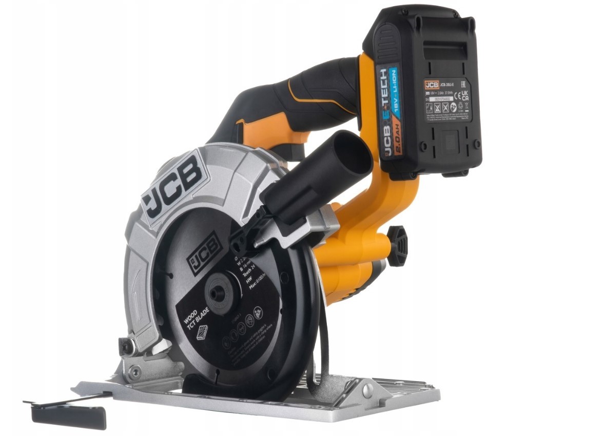АКУМУЛАТОРЕН РЪЧЕН ЦИРКУЛЯР JCB 18V 165MM С БАТЕРИЯ И ЗАРЯДНО - Image 11