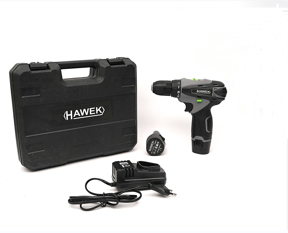 Акумулаторен винтоверт с вложки и удължение 12V HAWEK - Image 3