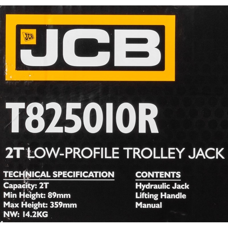 Нископрофилен крик крокодил 2 тона с въртяща дръжка 360° - 89 - 359 мм JCB - Image 3