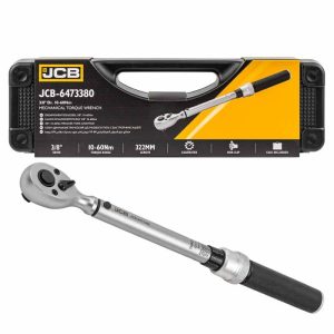 ДИНАМОМЕТРИЧЕН КЛЮЧ С БЪРЗА ФИКСАЦИЯ 3/8" ,10-60 NМ JCB