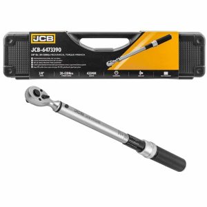 ДИНАМОМЕТРИЧЕН КЛЮЧ С БЪРЗА ФИКСАЦИЯ 3/8" 20-120 NМ JCB