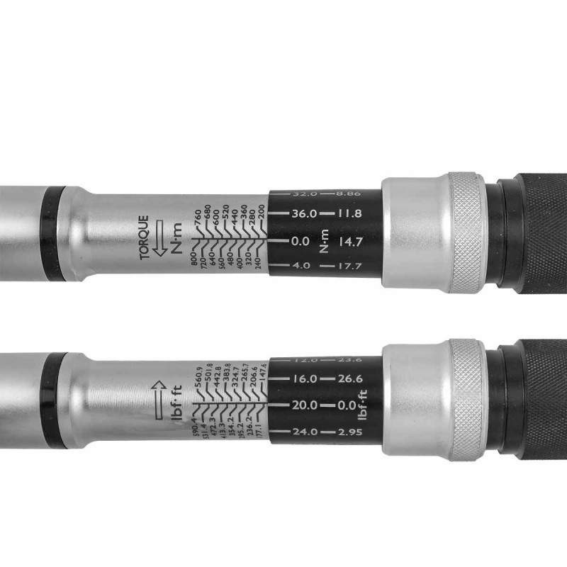 Динамометричен ключ с бърза фиксация 3/4" 200-800 Nm JCB - Image 6