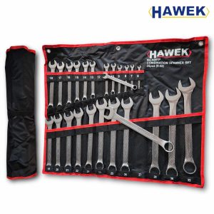 КОМПЛЕКТ ЗВЕЗДОГАЕЧНИ КЛЮЧОВЕ 6 - 32 ММ 25 ЧАСТИ HAWEK