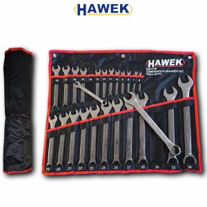 КОМПЛЕКТ ЗВЕЗДОГАЕЧНИ КЛЮЧОВЕ 6 - 36 ММ 25 ЧАСТИ HAWEK