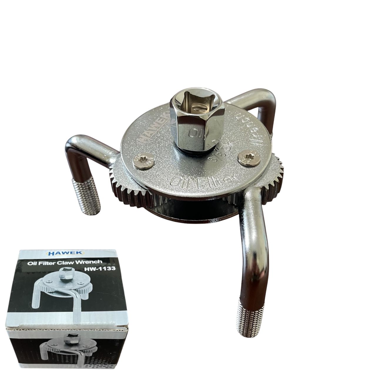 Ключ за маслен филтър тип паяк 65 - 110 мм със захват 1/2" и 3/8'' HAWEK