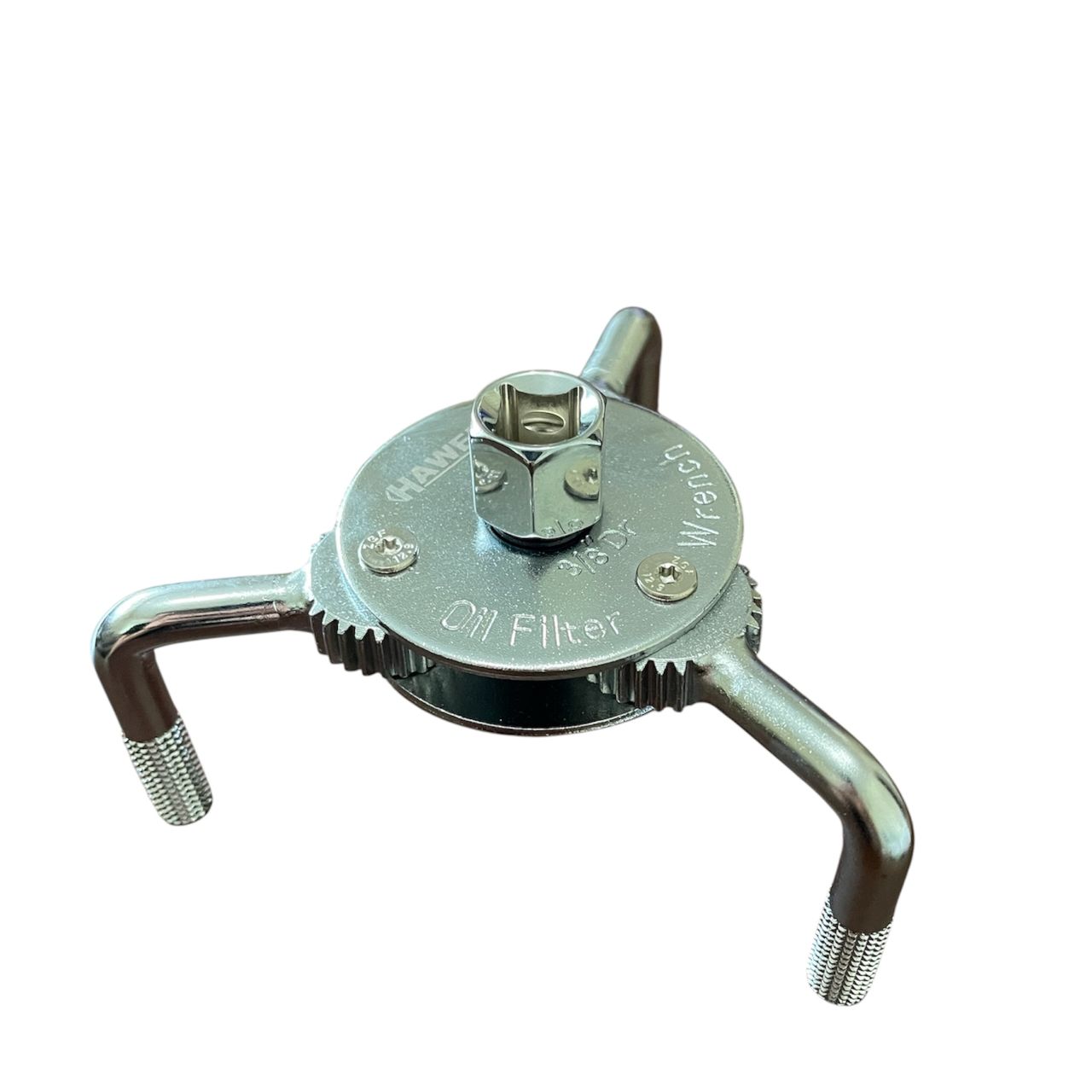 Ключ за маслен филтър тип паяк 65 - 110 мм със захват 1/2" и 3/8'' HAWEK - Image 4