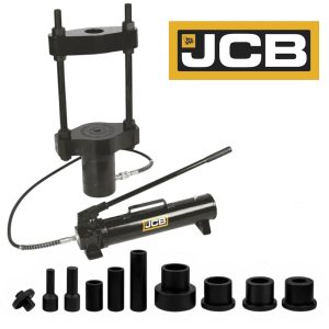 МОБИЛНА ХИДРАВЛИЧНА СКОБА ЗА ШЕНКЕЛНИ БОЛТОВЕ - ЗА КАМИОНИ 75 ТОНА JCB