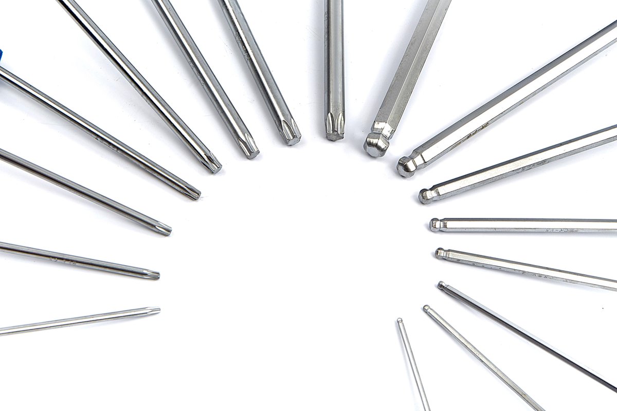 Комплект шестограми и торксове с ръкохватка 16 части STAHLMAYER - Image 5