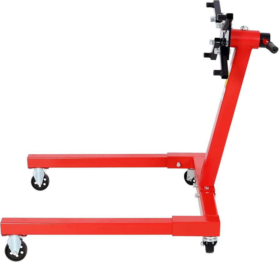 СТОЙКА ЗА ДВИГАТЕЛ 567кг 1250LBS с 4БРОЯ КОЛЕЛА - Image 3