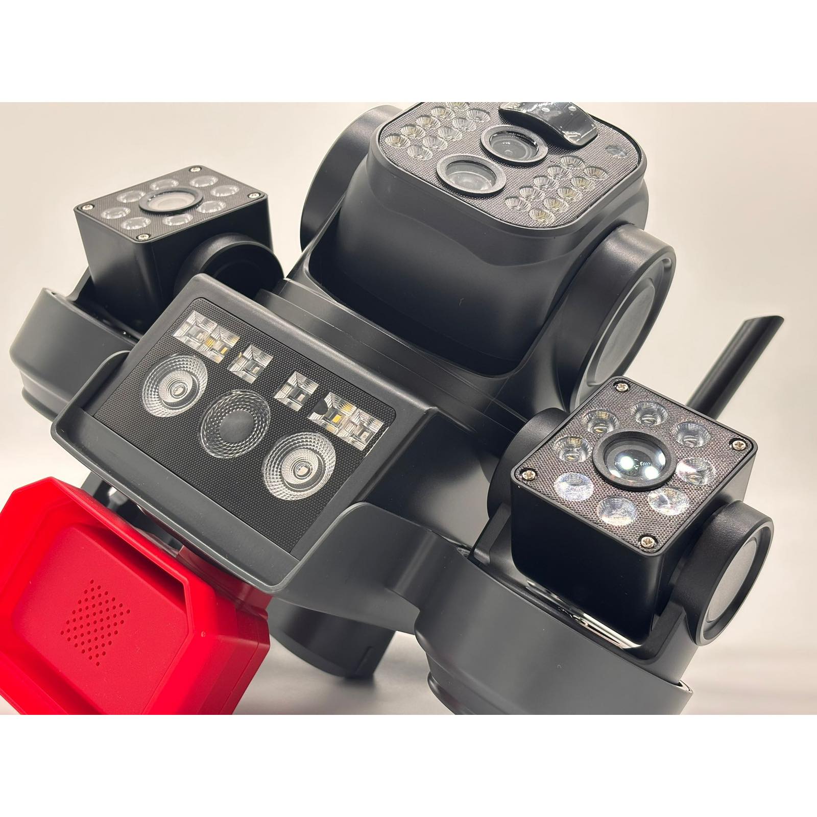 Соларна външна WiFi камера с три обектива и аларма - тройна WIFI камера 16MP SUNVISION - Image 4