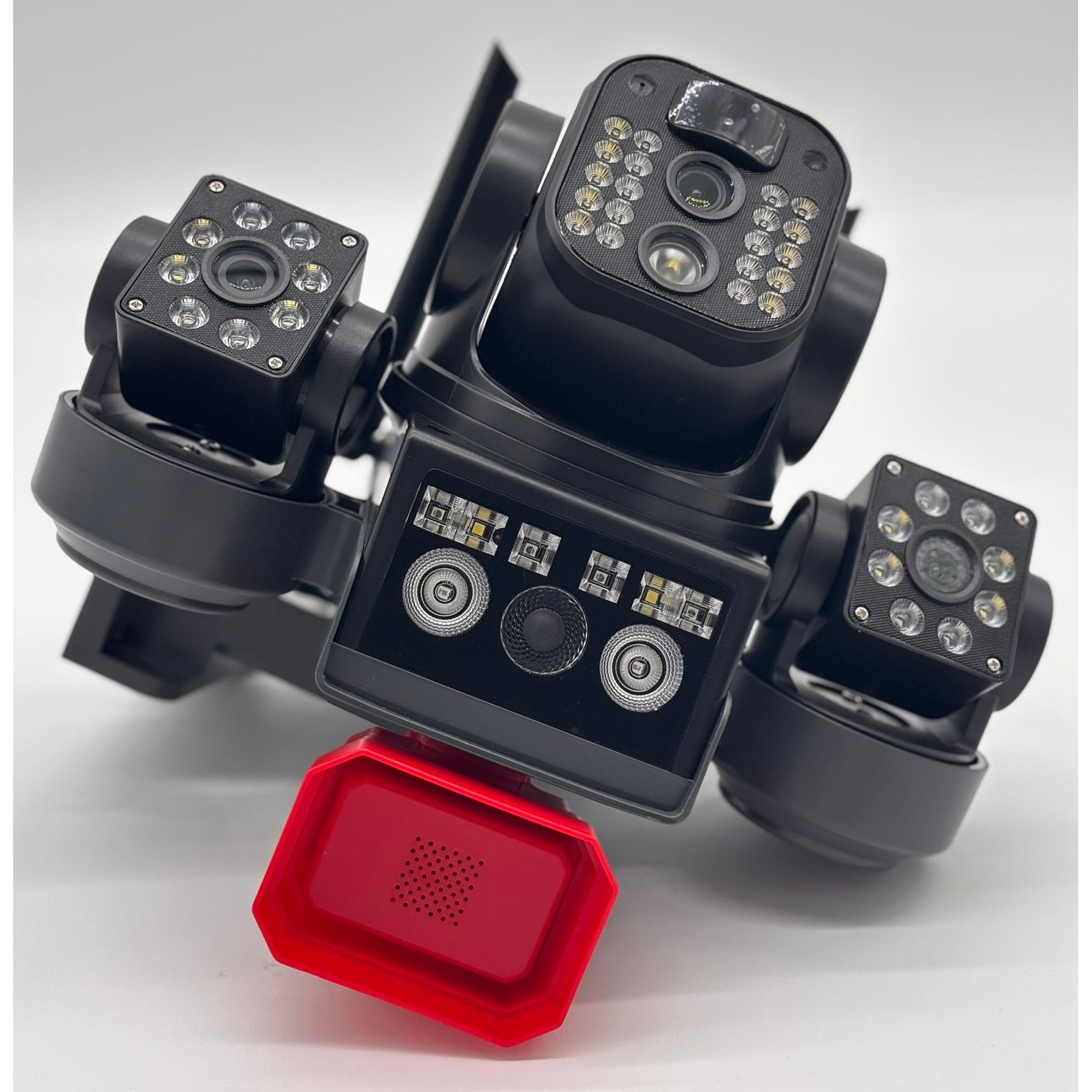 Соларна външна WiFi камера с три обектива и аларма - тройна WIFI камера 16MP SUNVISION - Image 2