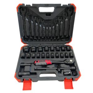 ГЕДОРЕ С УДАРНИ ВЛОЖКИ 37 ЧАСТИ 1/2'' STAHLMAYER