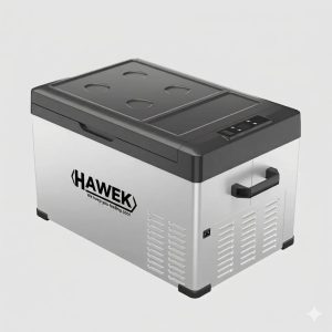 ПОРТАТИВЕН КОМПРЕСОРЕН ХЛАДИЛНИК HAWEK 30L – 12V / 24V / 220V