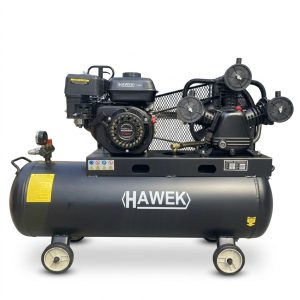 БЕНЗИНОВ КОМПРЕСОР ЗА ВЪЗДУХ  100 ЛИТРА  7,5 К.С. HAWEK