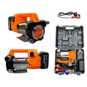 АКУМУЛАТОРНА ПОМПА ЗА МОТОРНО МАСЛО И ГОРИВО В КУФАР 12/24V  220V